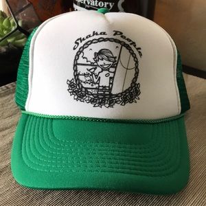 Shaka People Trucker SnapBack - Green/White